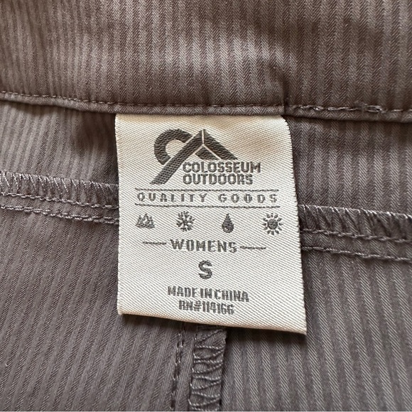 NWT Colosseum Outdoors Women’s Hiking Walking Shorts Size Small Gray - Picture 5 of 8